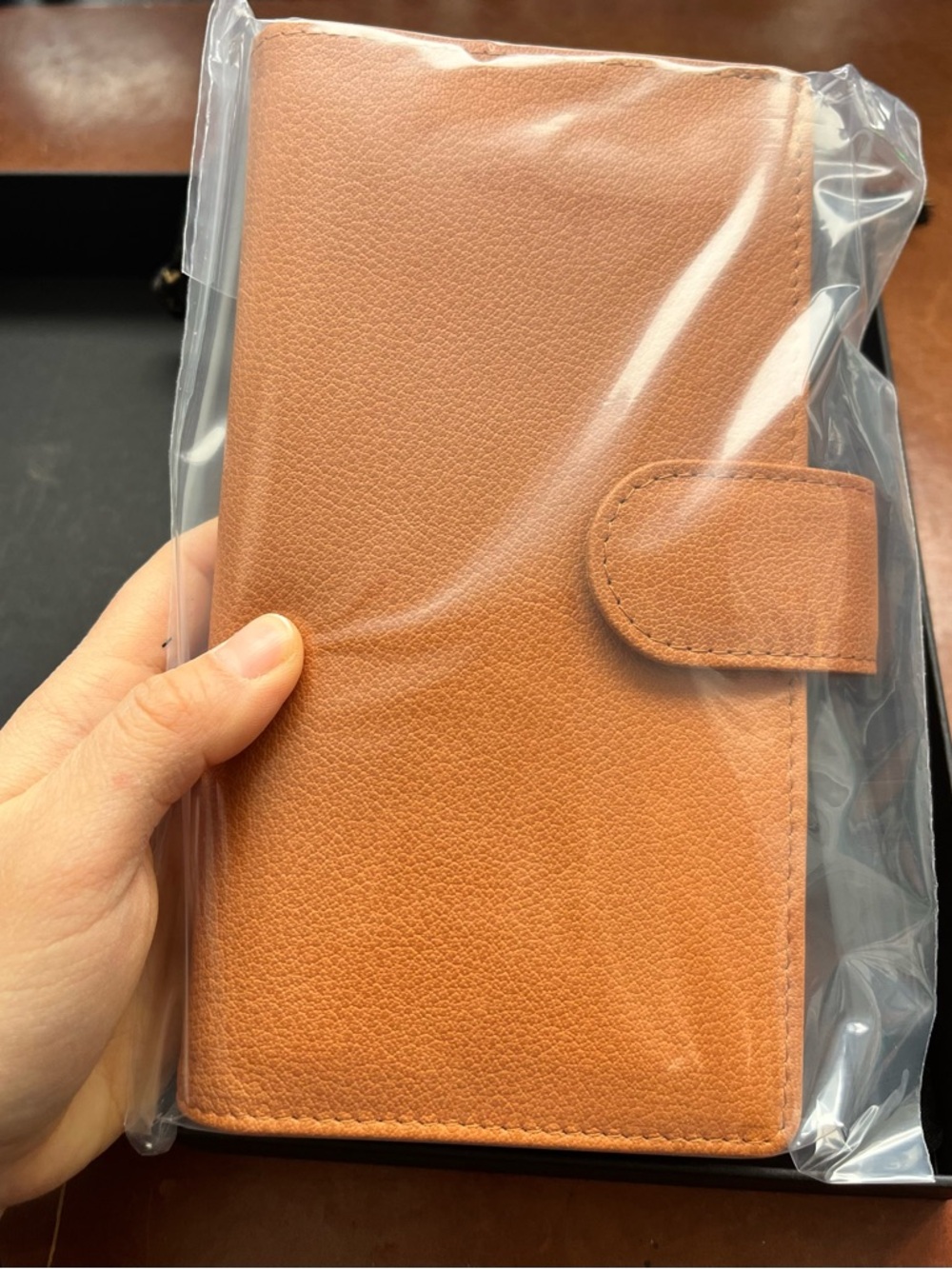 NIP VDS Van Der Spek Leather Hobonichi Weeks Mega Codex Planner Cover TN Tabac